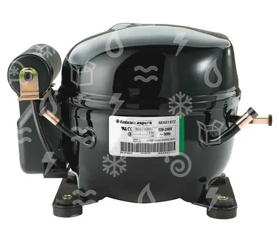 kompresor EMBRACO VNEU 213U + frequency inverter, 100-300V, 33-75Hz